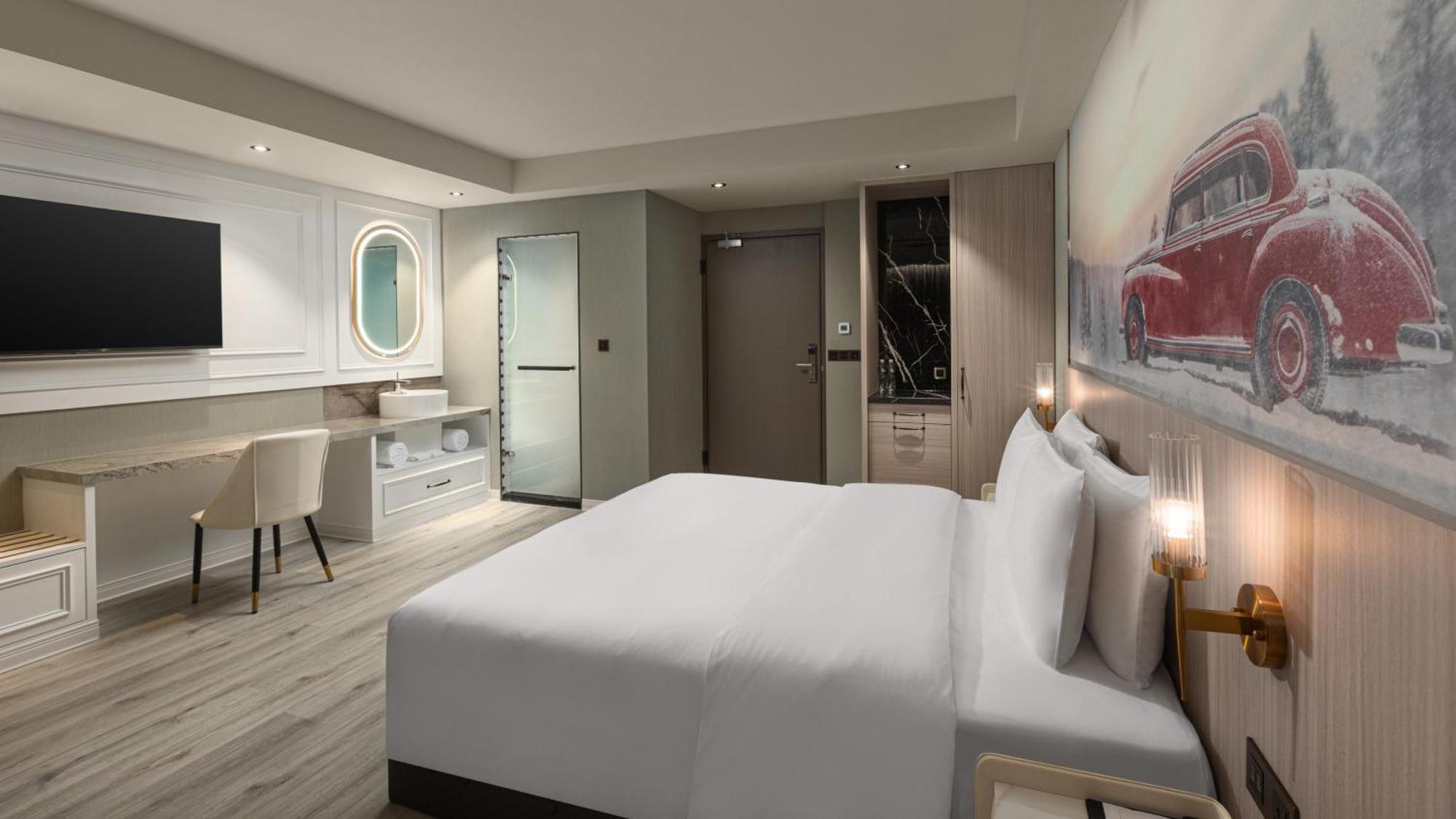 Tryp By Wyndham New Taipei Linkou 新北林口爵怡溫德姆酒店機場捷運mrta9林口站 Exterior foto